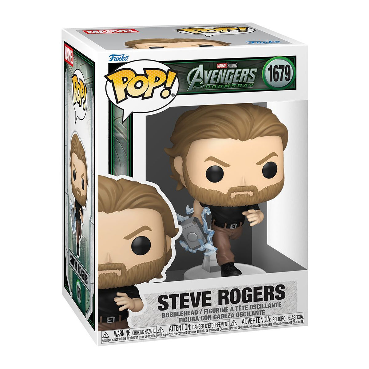 Avengers: Doomsday Steve Rogers Pop! Vinyl