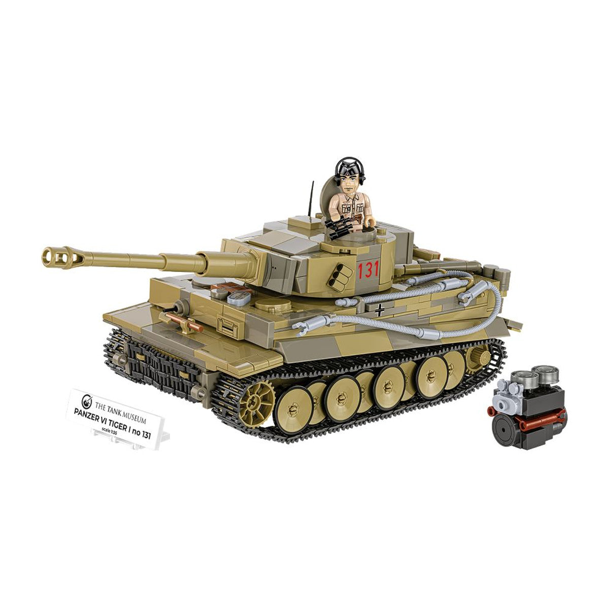 World War 2 -Panzer Vi Tiger I No 131 (898 Pcs)