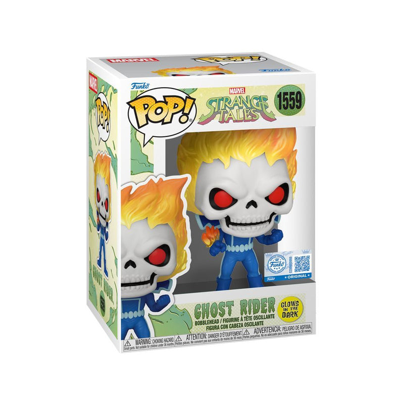 Marvel: Strange Tales Ghost Rider US Exclusive Glow Pop!