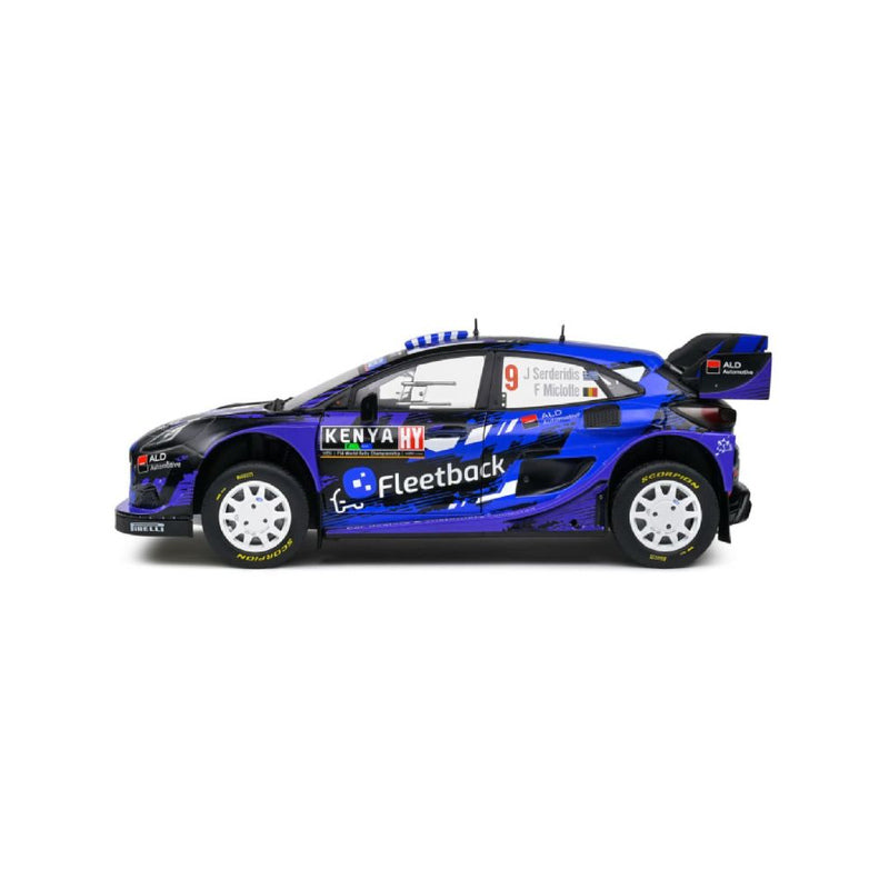 1:18 2022 Ford Puma Rally1 Hybrid #9 Serderidis/Miclotte Rally Kenya