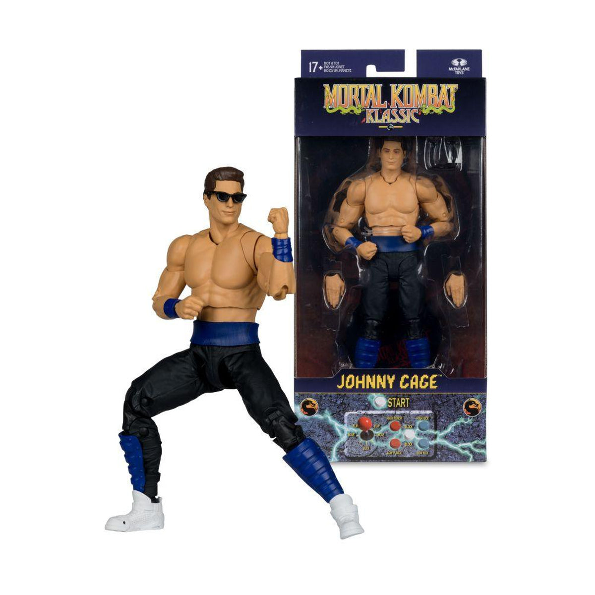 Mortal Kombat Johnny Cage7" Classics Action Figure