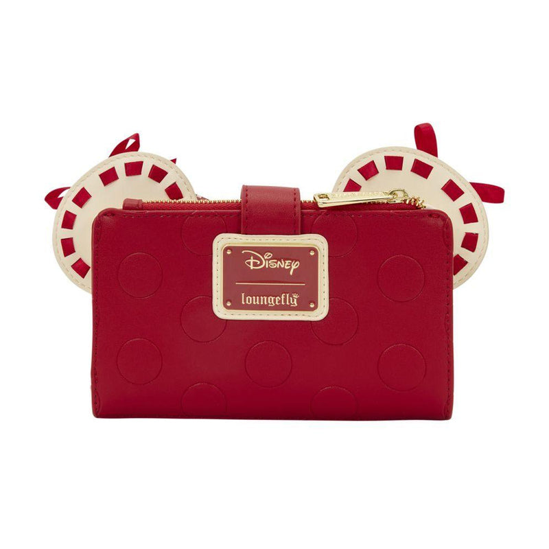 Disney Minnie Mouse Rock the Dots Coquette Flap Wallet