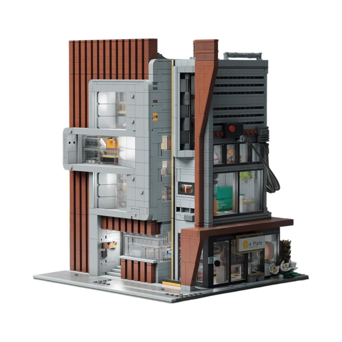 Retro Series Architecture Firm Construction Set 3427pcs