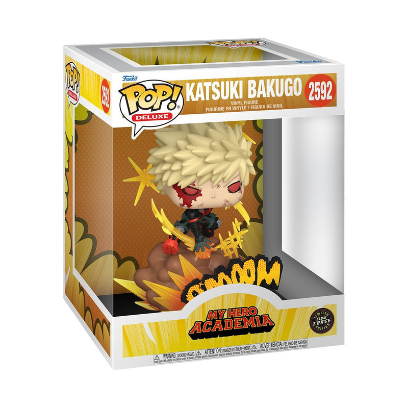 My Hero Academia Katsuki Bakugo (with Chase) Pop! Deluxe