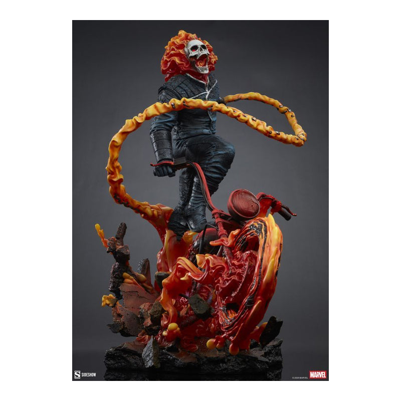 Ghost Rider Classic Variant Premium Format Statue