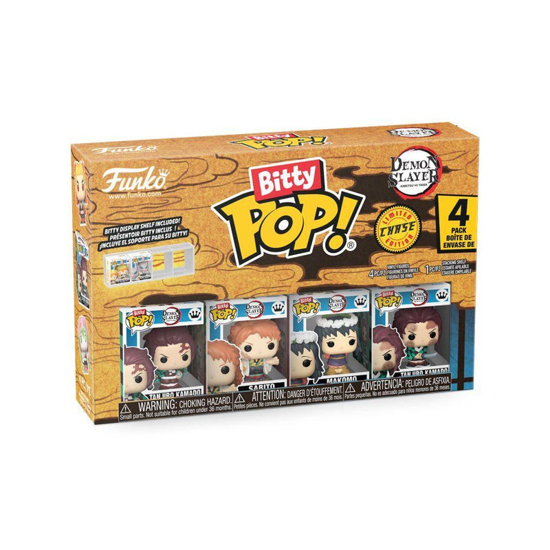Demon Slayer Tanjiro Bitty Pop! 4-Pack