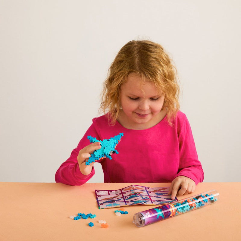 Plus-Plus Manta Ray Building Blocks Tube 100pcs