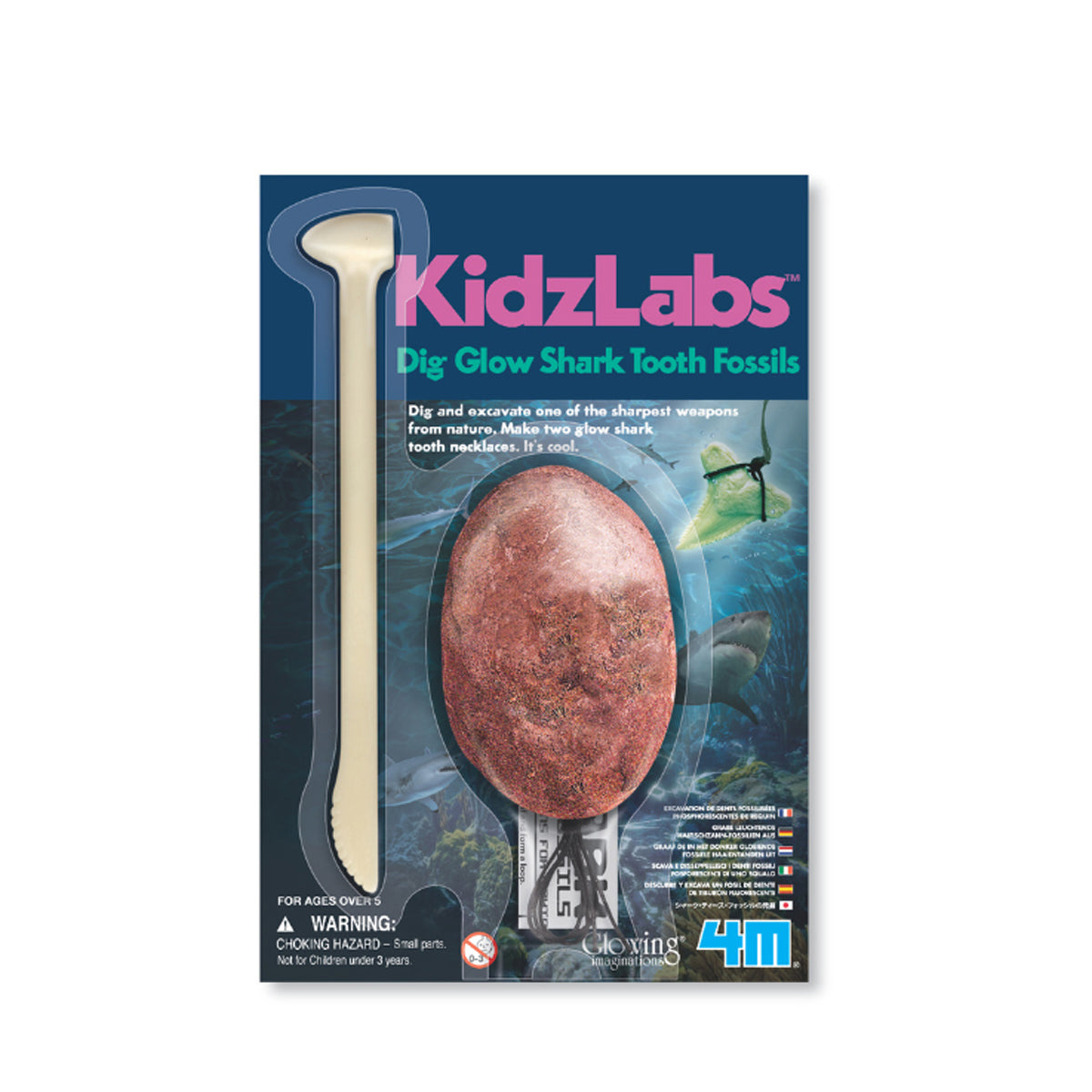 4M KidzLabs Shark Tooth Fossil