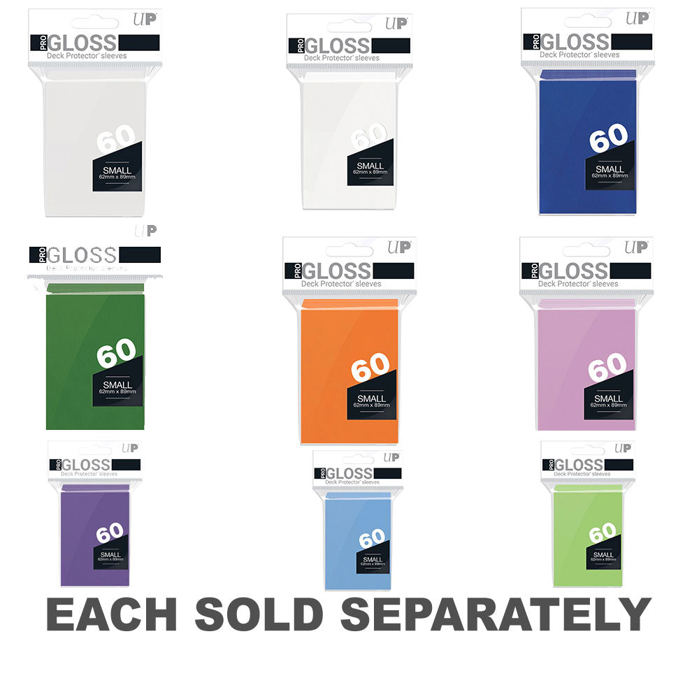 Ultra Pro PRO-Gloss Deck Protector Sleeves 60pcs (Small)