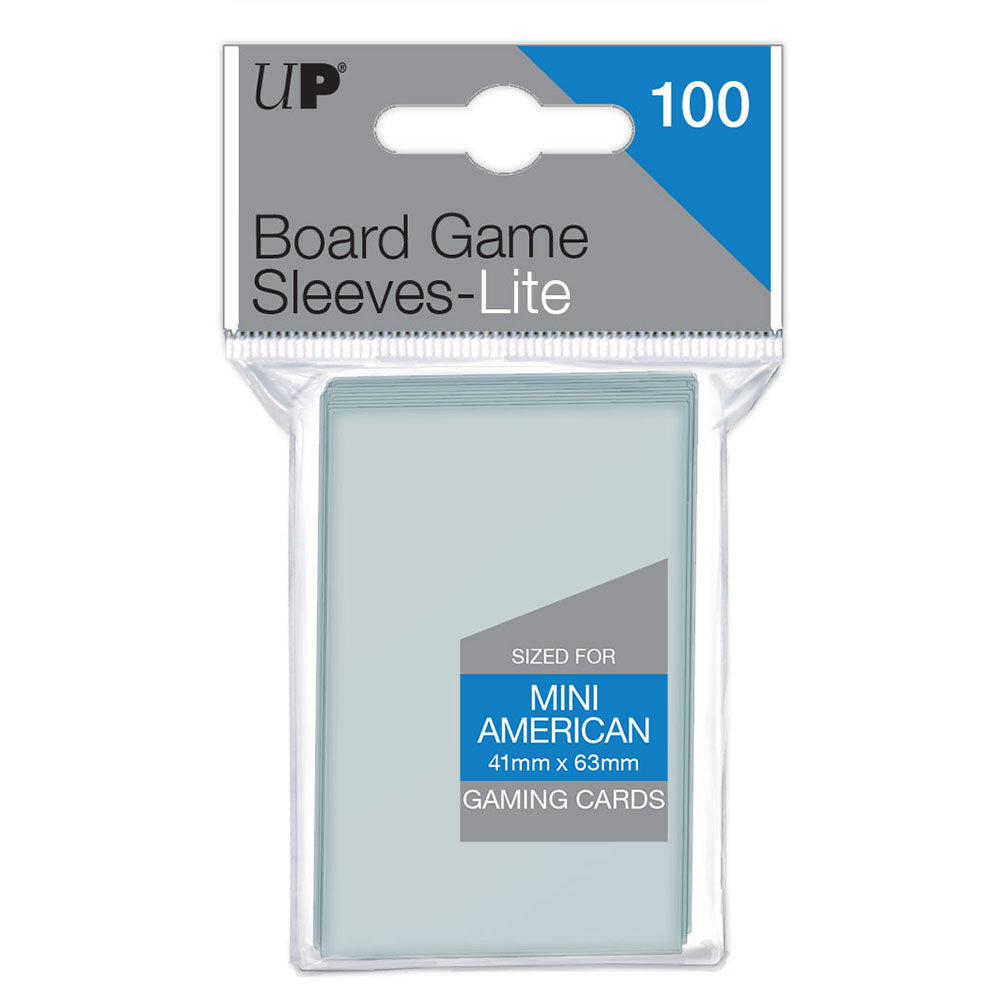 Ultra Pro Lite Mini American Board Game Sleeves 100pcs (41x63mm)