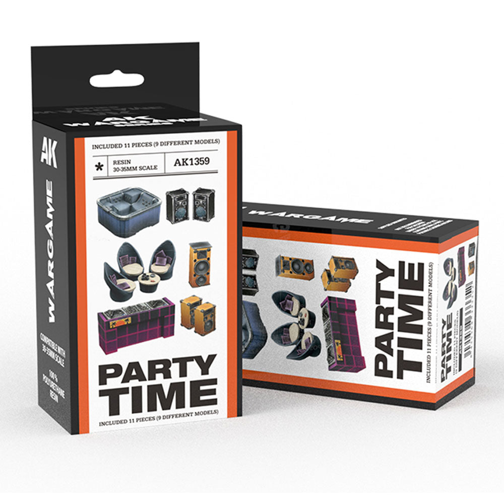 Wargame Resin Scenery Party Time Set for 30-35mm Resin