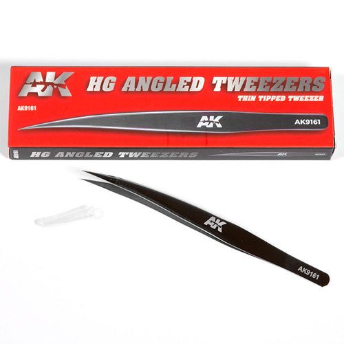 AK Interactive Hg Angled Tweezers