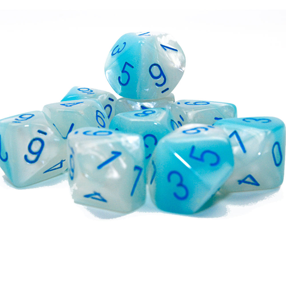 Chessex Gemini Luminary D10 Dice Set