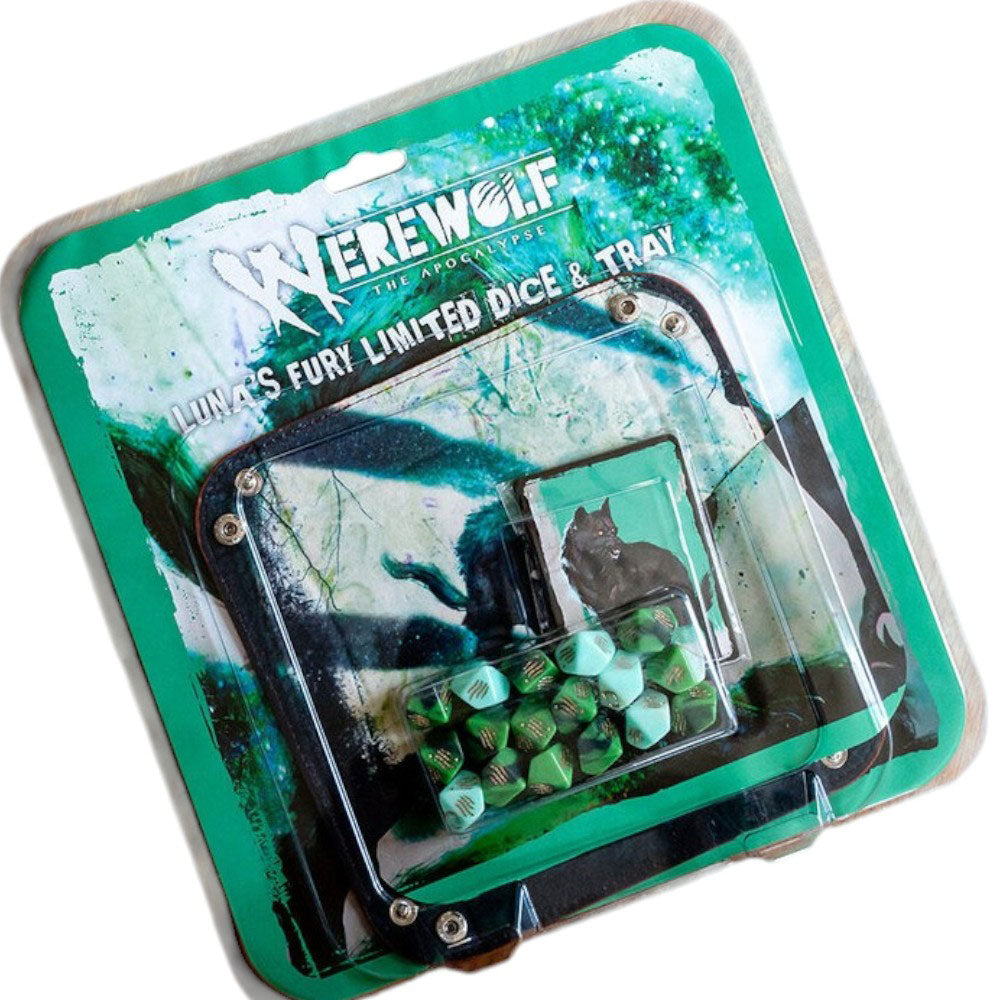 Werewolf The Apocalypse 5th Edition Luna's Fury Limited Dice and Tray