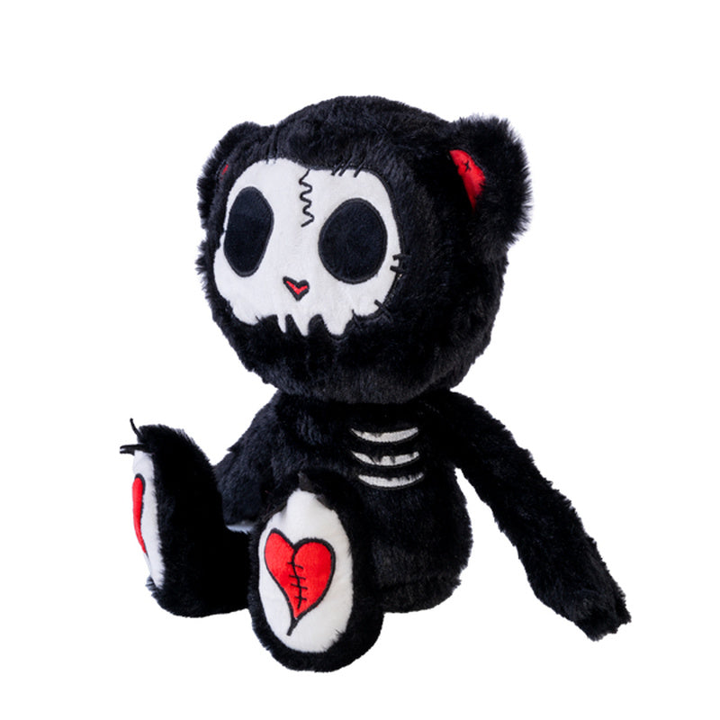 Gus Fink Black Grim the Stitch Bear Gooli Plush