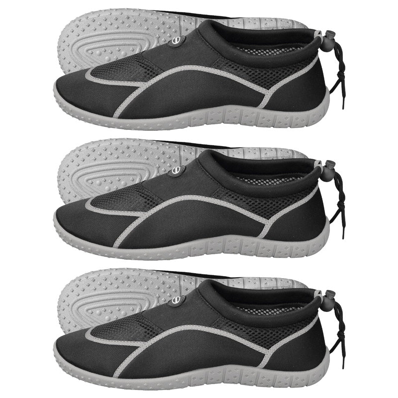 Mirage Adult Aqua Shoe (Black/Grey)