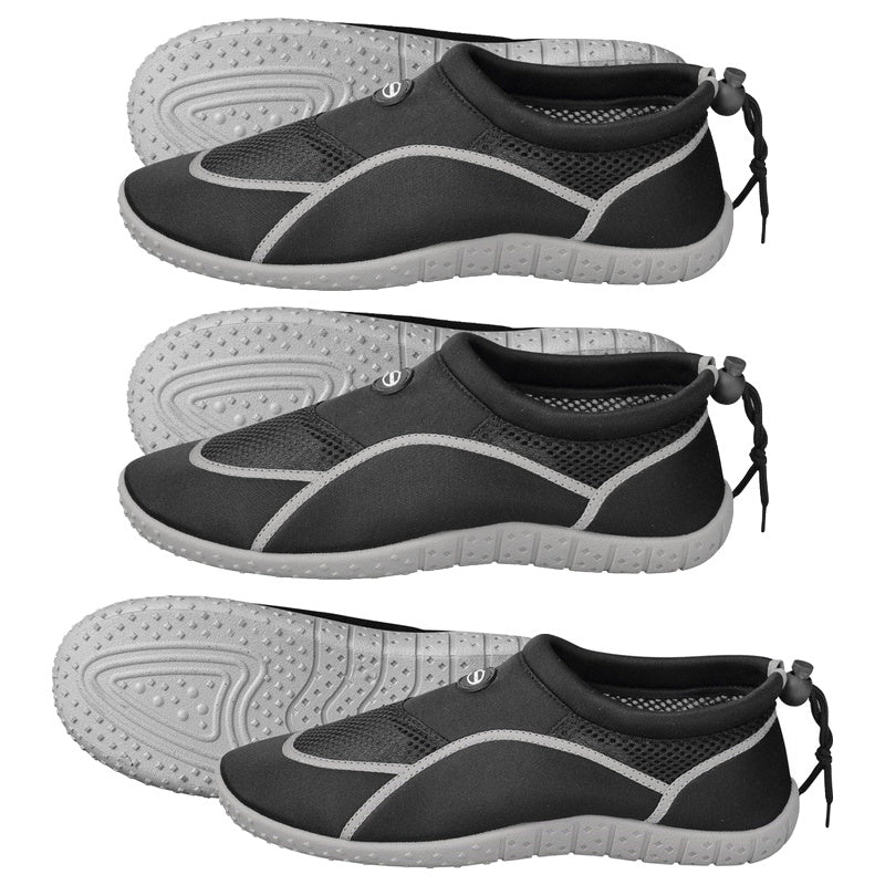 Mirage Adult Aqua Shoe (Black/Grey)