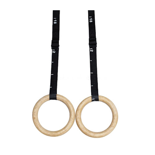 Morgan Competition Grade Gymnastic/Gym Wooden Rings
