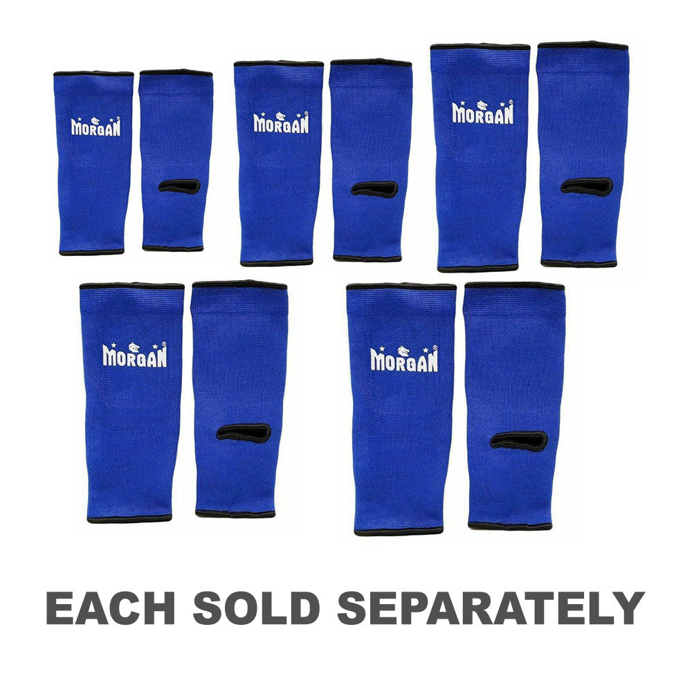 Morgan Ankle Protectors with Blue/Black Trim (Pair)