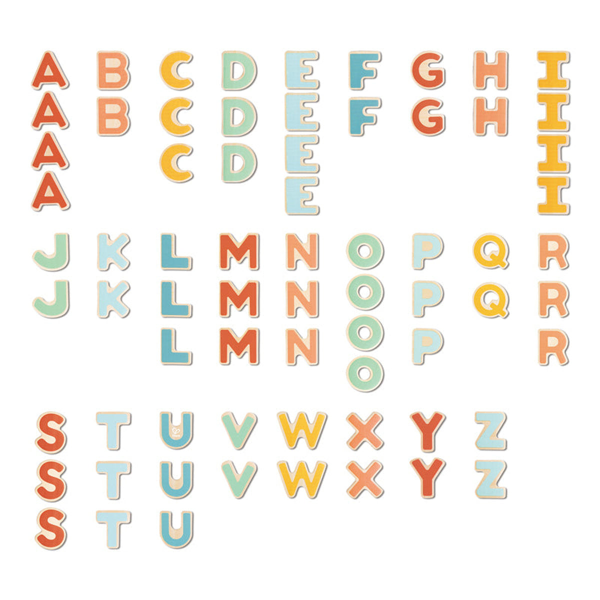 Hape Magnetic Letter Set 70pcs
