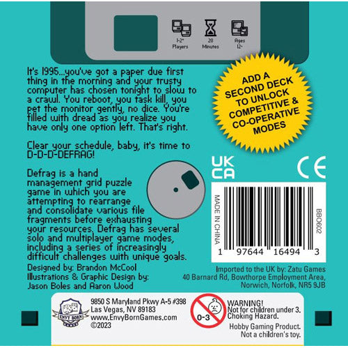 Defrag Strategy Game