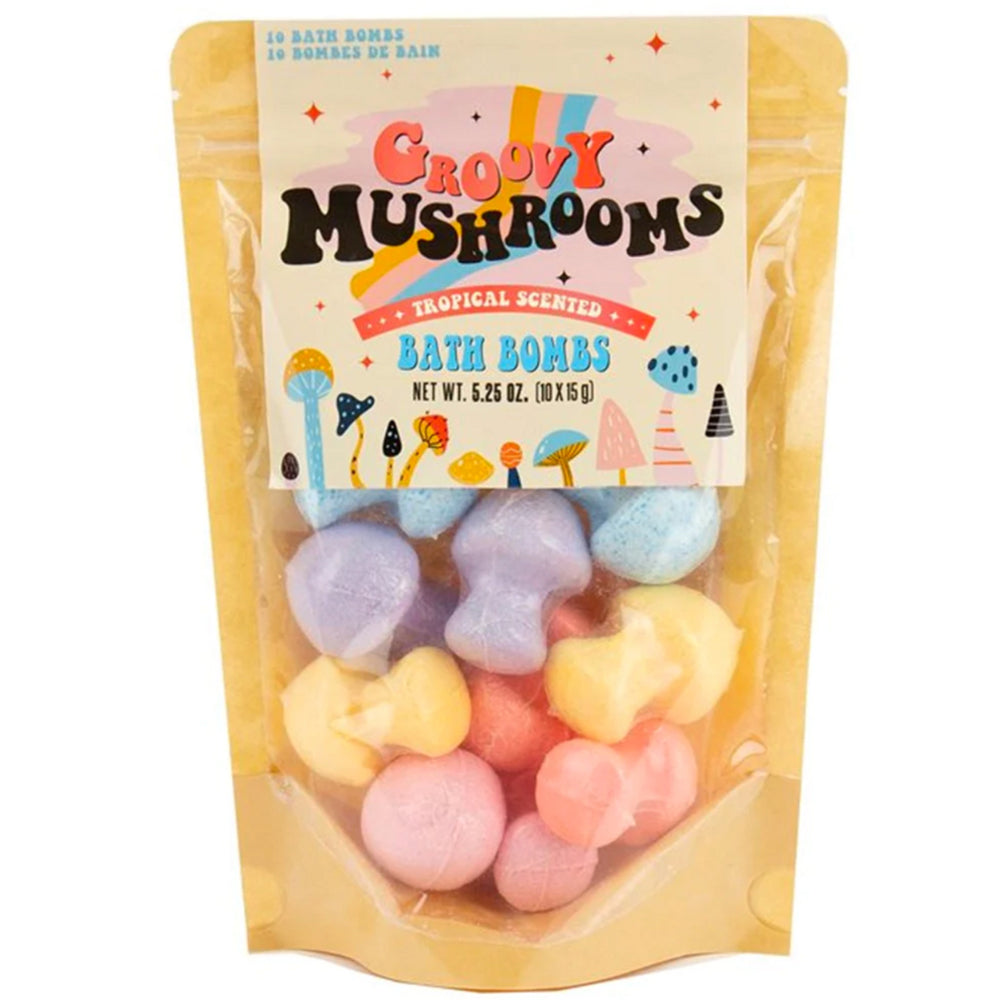 Gift Republic Groovy Mushrooms Bath Bombs