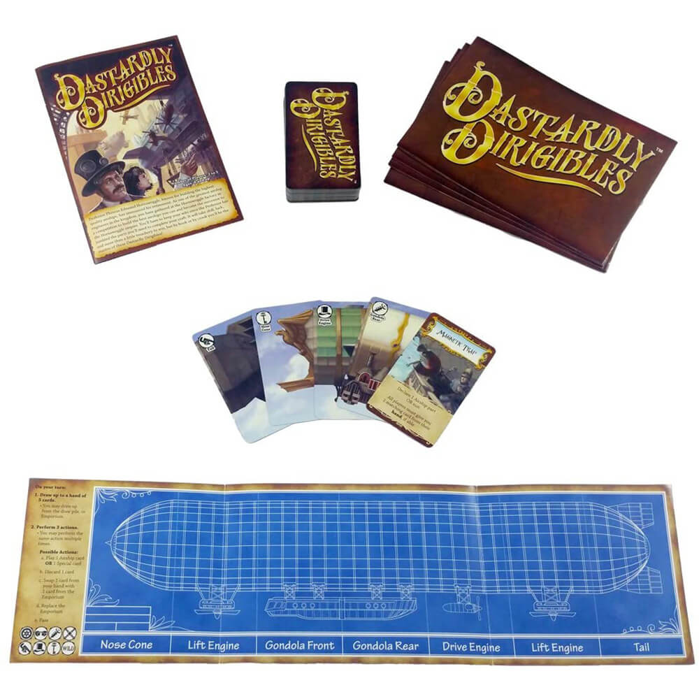 Dastardly Dirigibles Board Game