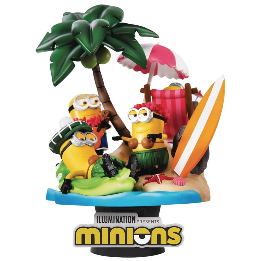 Minions de la scène de la bête d.